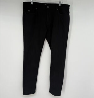 Nick Danger Jeans Mens 38x32 Black Stretchy Slim Casual Streetwear